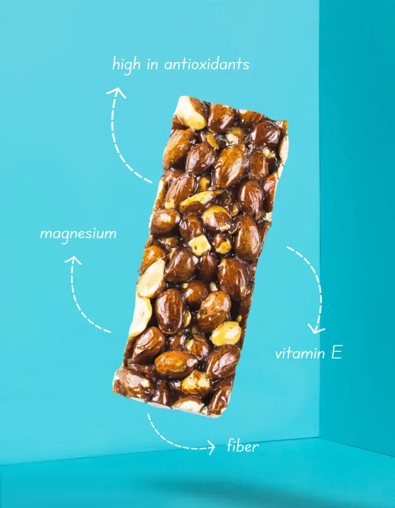 Protein bars are a perfect on the go snack
